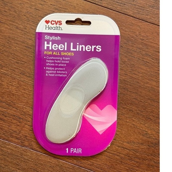 CVS Health Shoes - CVS Health Stylish Heel Liners Soft Cushioning Foam Blister Protection 1 Pair